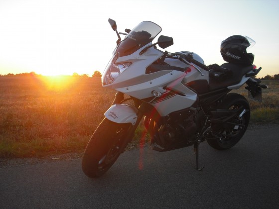 Sonnenuntergang auf der Brandensteinsebene