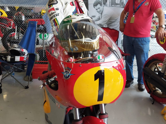 Giacomo Agostini beim Rupert Hollaus Gedächtnis Rennen 2022 - Red Bull Ring