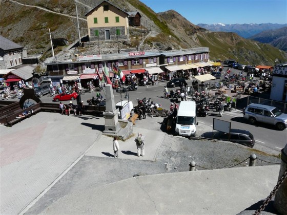 Touritreiben auf dem Stilfser joch