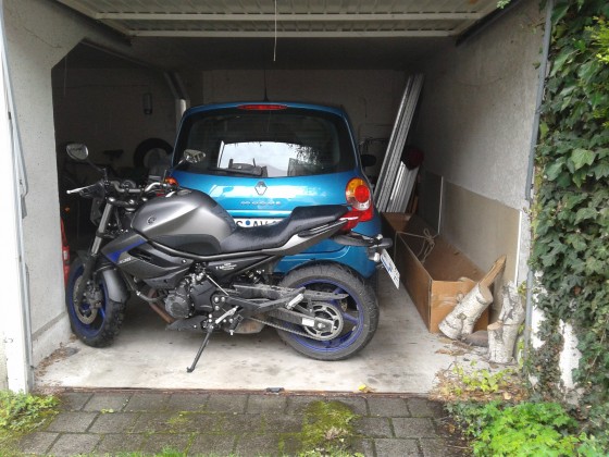 XJ6 in der Garage