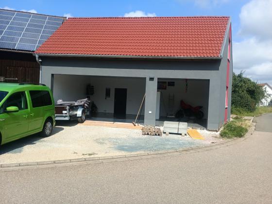 Neue Garage