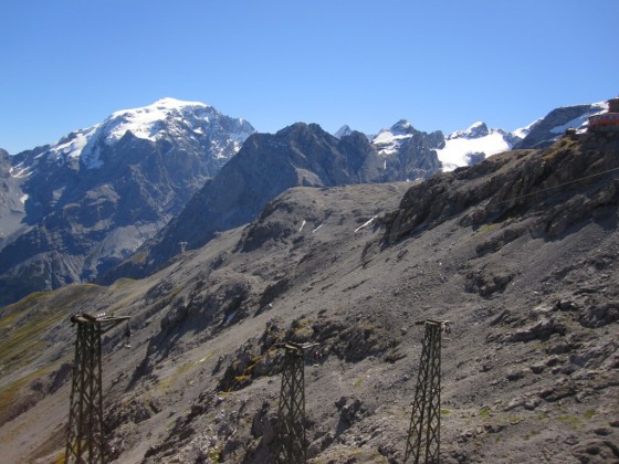 Fernsicht am Stilfser Joch