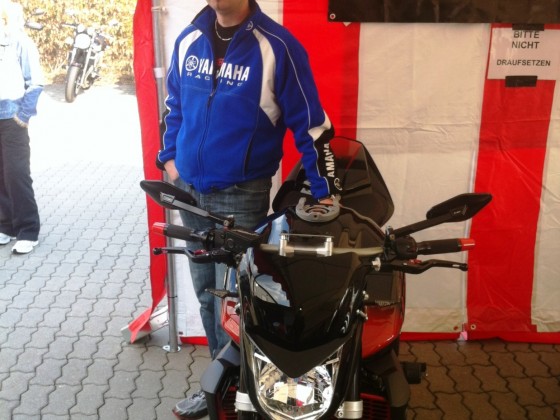 Alfi bei Yamaha live 2012 in Roth