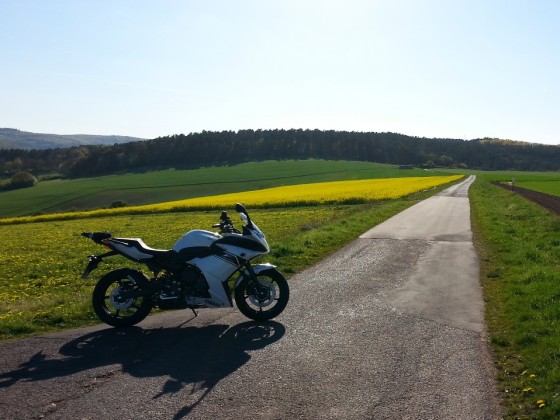 Erste Tour in die Eifel Ende April