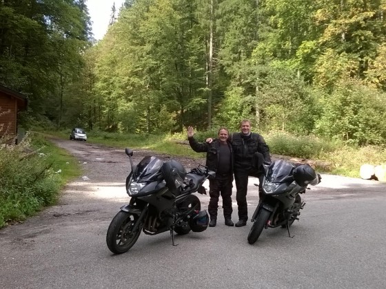 Kommt man einmal in den Schwarzwald und wen trifft man :-) den Jürgen aus der Schweiz ;-)